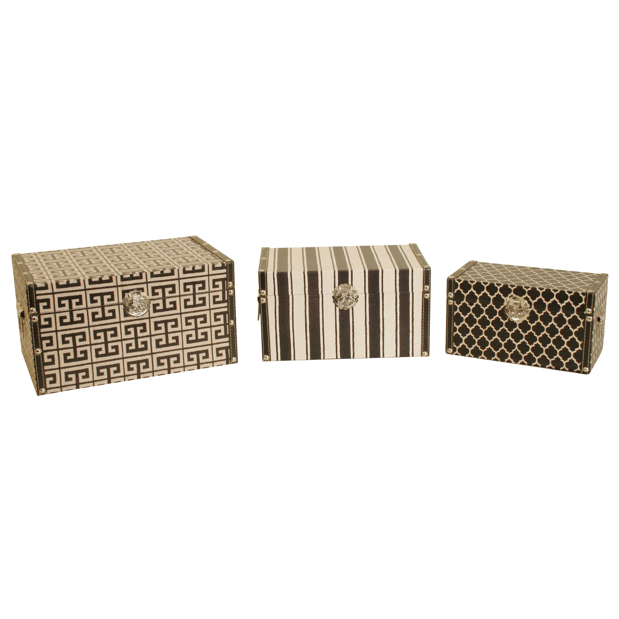 WaldImports 3 Piece Decorative Box Set & Reviews Wayfair